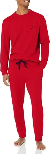 Nautica Men's Waffle Pajama Pant Set - Choose SZ/RED