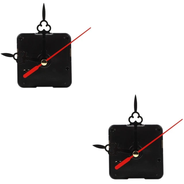 2x kits d'horloge pour le faire soi-même remplacement du mécanisme d'horloge
