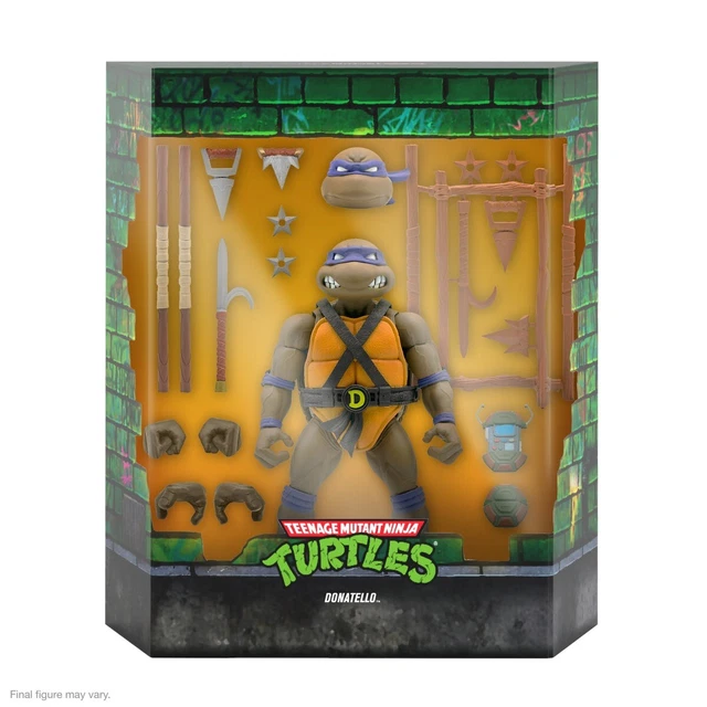 Super 7 Donatello Action Figure TMNT Ultimates Teenage Mutant Ninja Turtles