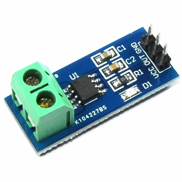 LC TECHNOLOGY ACS712 30A Current Sensor Module Ammeter Arduino Flux ...