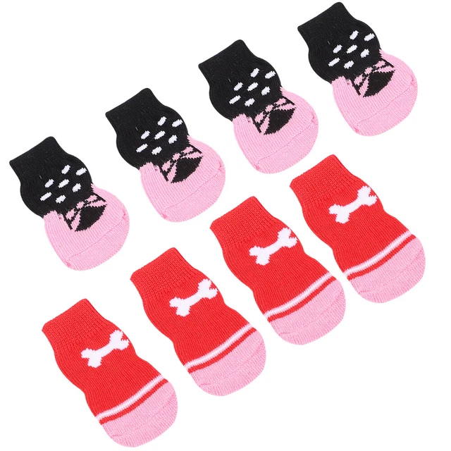 Calcetines para mascotas calcetines para invierno calcetines para perro Schnauzer 8 piezas
