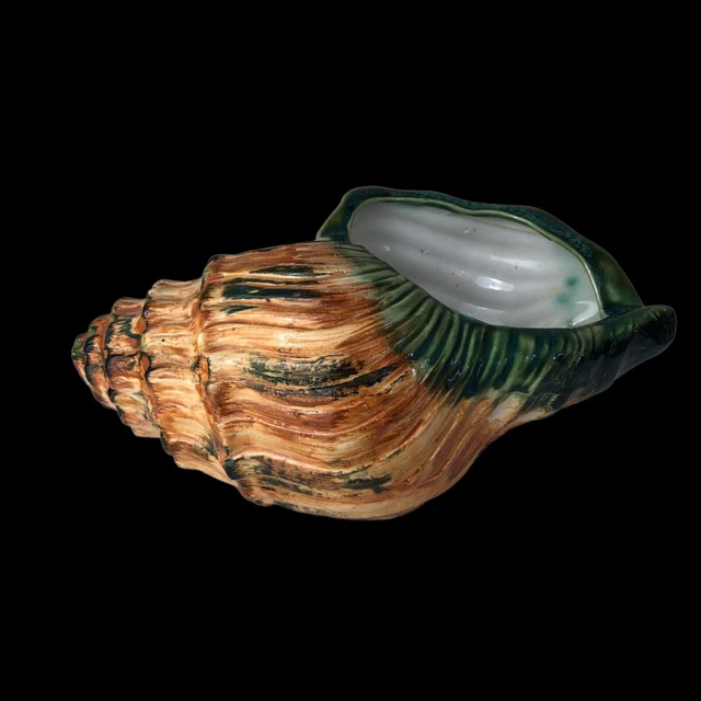 Vintage Napcoware Shell Planter Conch Nautical Ocean Beach Mid-Century HTF RARE
