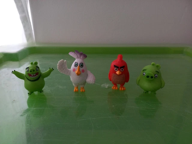 Angry Birds Figuren 4x Mc Donald's Spielzeug