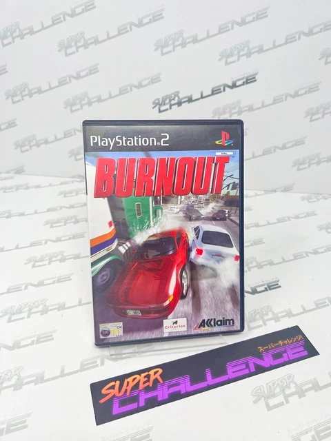 Burnout PS2 PlayStation 2 PAL/UK Acclaim Racing Completa