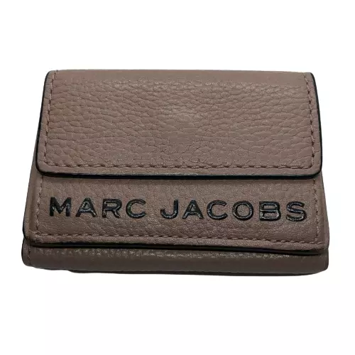 Marc Jacobs Small Tan Leather Trifold Wallet