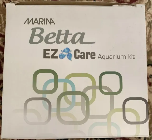 Marina Betta EZ Care Aquarium Kit, Add, Empty, Replace