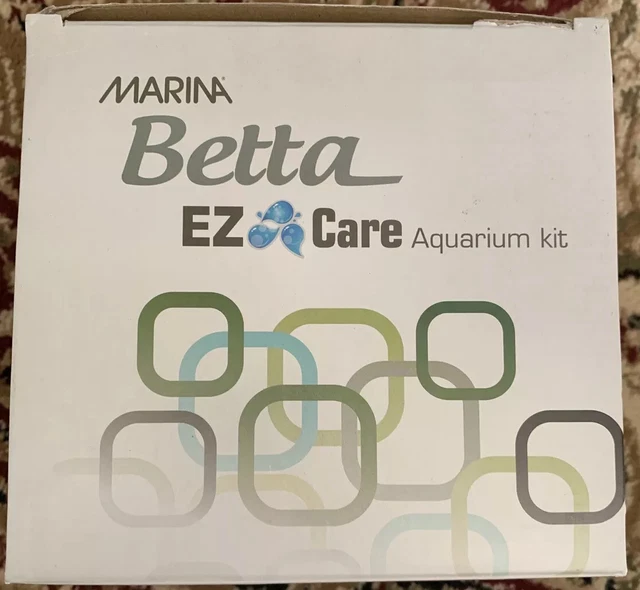 Marina Betta EZ Care Aquarium Kit, Add, Empty, Replace