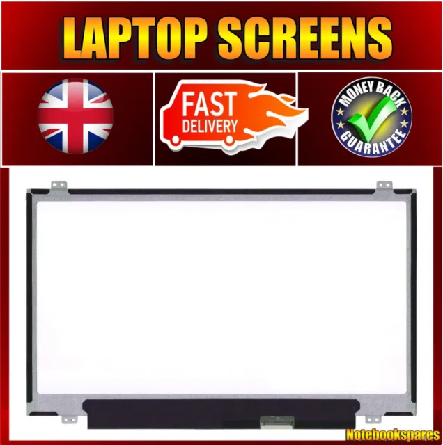 AUO B140HAK01.3 HWOA 14" LED LCD FHD Laptop IPS Screen with Lugs Panel