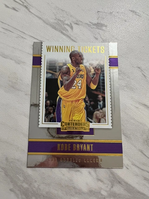 2017-18 Panini Contenders - Winning Tickets #7 Kobe Bryant Los Angeles Lakers