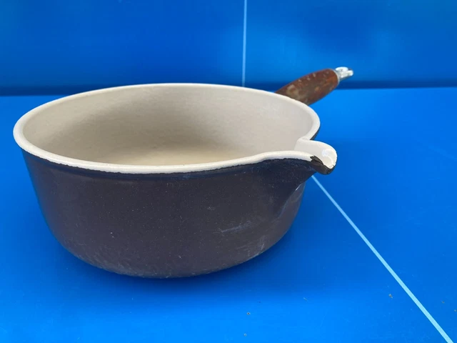 Lot de 4 casseroles vintage en fonte Le Creuset - Label Emmaüs