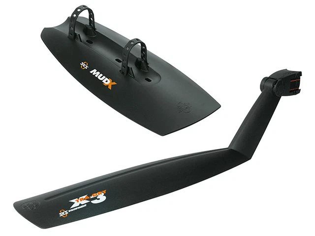 SKS X-TRA-DRY + MUD-X (Set) MTB Fahrrad-Schutzblech/Spritzschutz // 26"