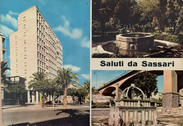 Cartolina Sassari viaggiata
