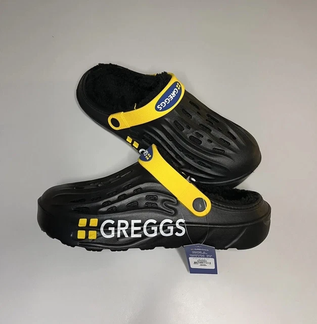 fluffy greggs crocs