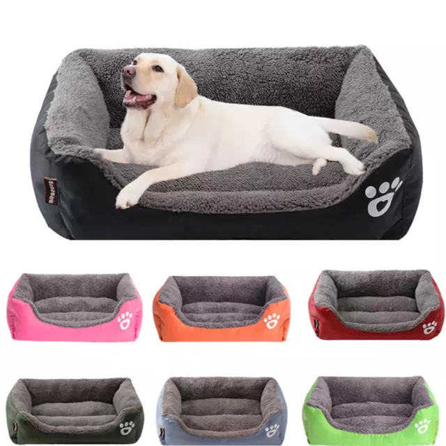 Dog Bed For Small Medium Large Pets Cat Puppy Bed Washable Soft Comfy Calming