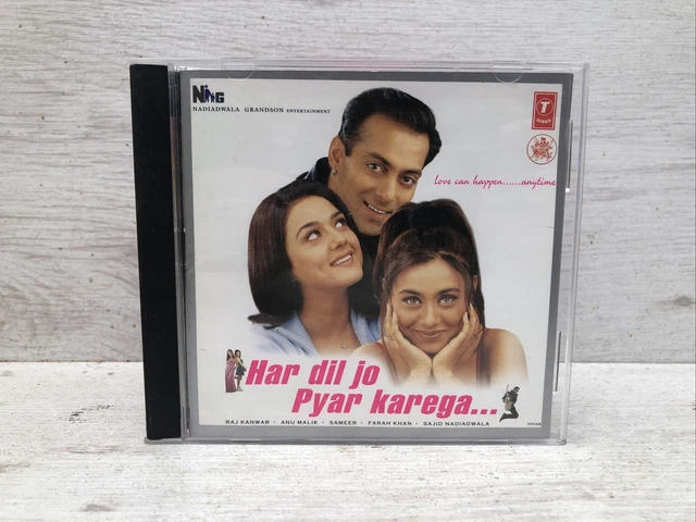 HAR DIL JO Pyar Karega Bollywood Hindi Indian Asian CD