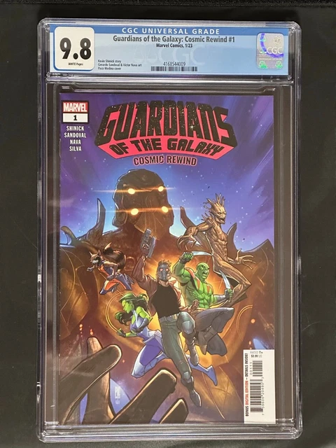 Guardians Of The Galaxy: Cosmic Rewind #1 Marvel Comics 2022 CGC 9.8 White Pages