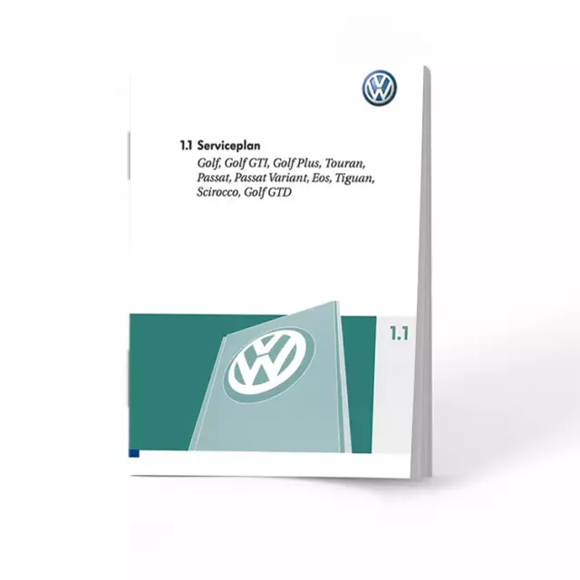 VW Volkswagen Carnet d'entretien allemand 10 modèles