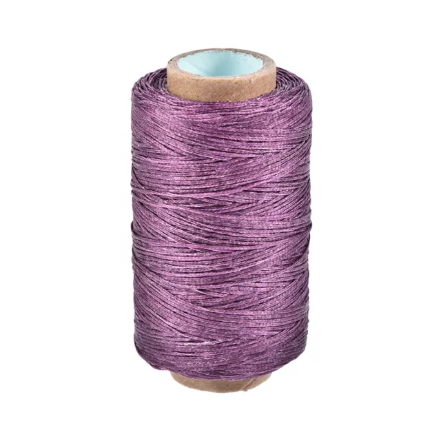 Leather Sewing Thread 273Yards 150D/1mm Waxed Stitching Flat