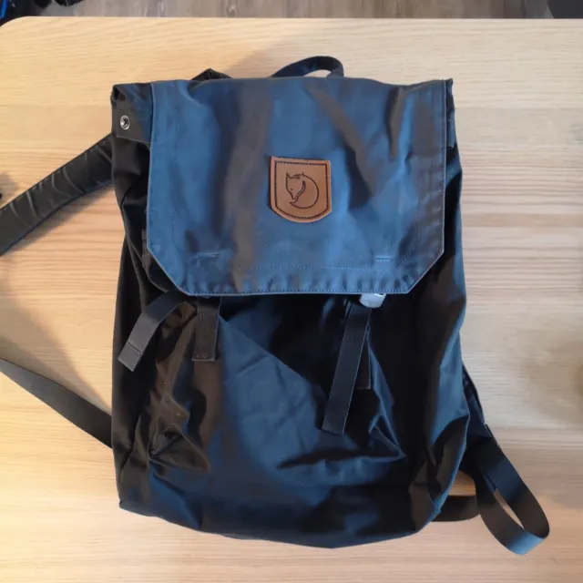 Fjällräven Övik Foldsack No. 1 Rucksack Tasche Blau mit Laptopfach
