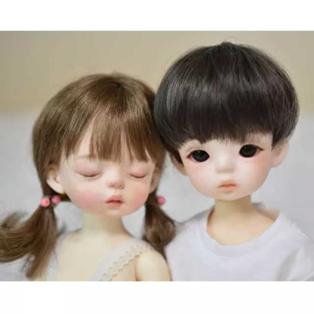 Bambola Twins BJD 1/6 ragazzo ragazza nuda corpo nudo occhi gratis trucco viso assemblato REGALO