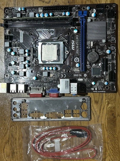 P31 W8 H61m Specs MSI H61M-P31/W8 BOARD LGA1155+ I7 3770 Quad-Core