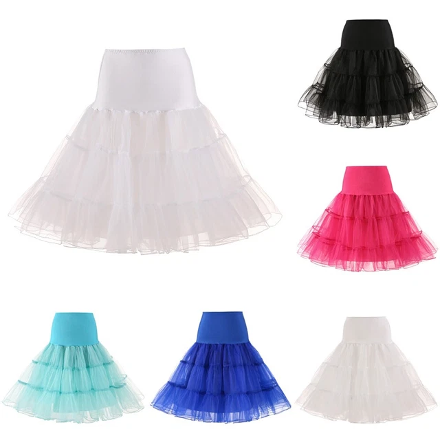 Underskirt Ball Gown Accessories Bridal Crinoline Dance Fluffy Gauze Skirt