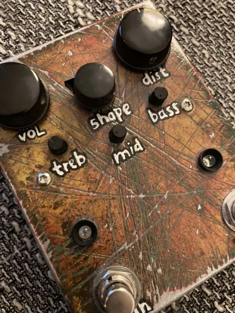 Boutique Verzerrer ala ProCo Rat Distortion / Overdrive mit Mods - der Fuzz Boss