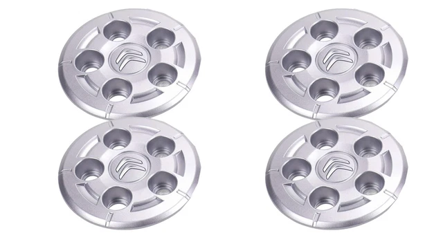 Enjoliveur De Roue 15 Pouces Logo Rouge Ducato – Cache-Moyeux Aftermarket Compatible Fiat Ducato Dès 2006 (Modèle Simple 8907)