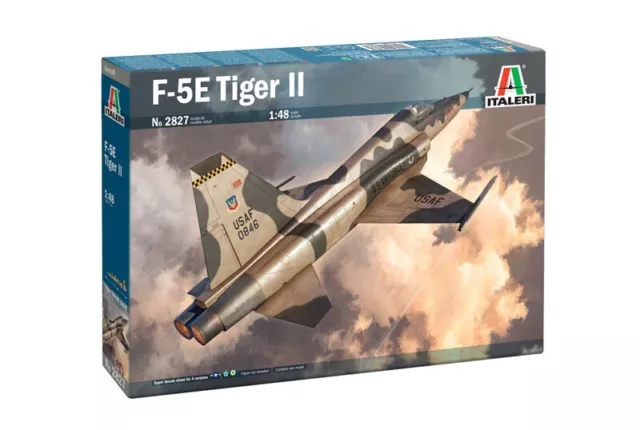 Italeri 1/48 NORTHROP F-5E TIGER II aircraft model fighter jet plane