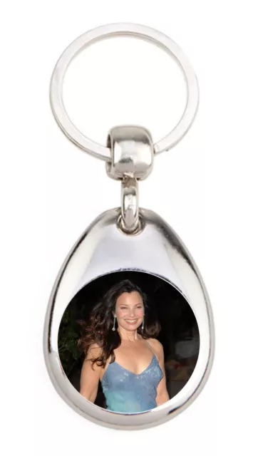 Fran Drescher Porte clé en métal