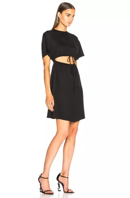 Valentino Black Cutout Mini Dress, Size Italian 38