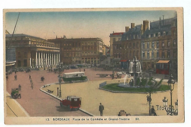 33  Bordeaux  Place De La Comedie Et Grand Theatre