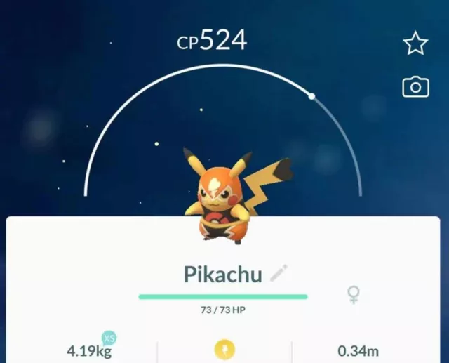 Pokémon Go * Shiny Pikachu Libre * TRADE Go- Description