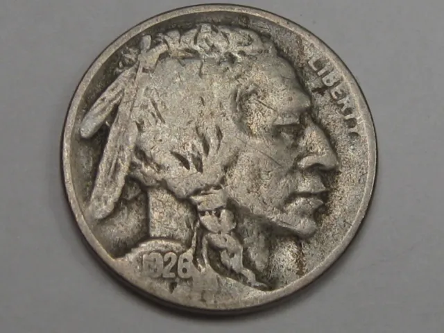 Better Date F/VF 1926-S Buffalo Nickel w/ ½ Horn. #23