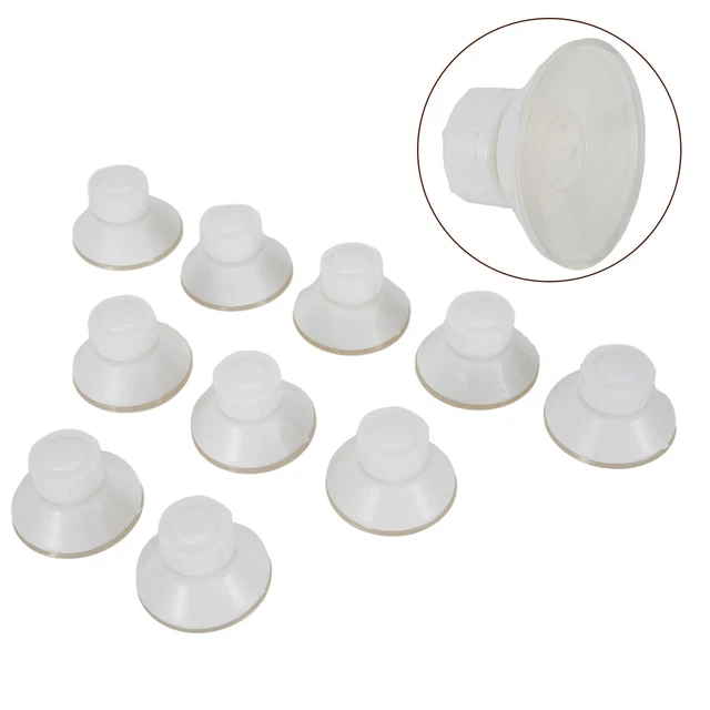 Pack de 10 coussinets d'aspiration en PVC pour suspendre décorations artisanat