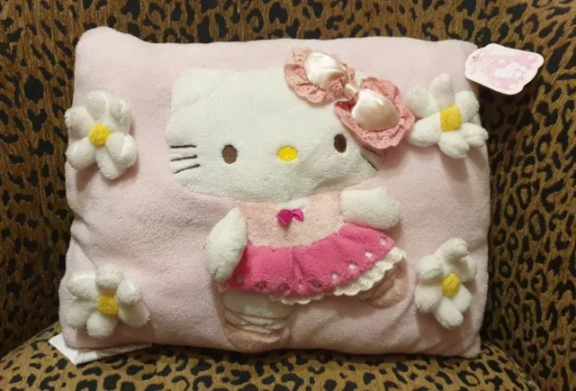 Sanrio Hello Kitty Cute Cushion Girls Bedroom Official Walt Disney World NEW!