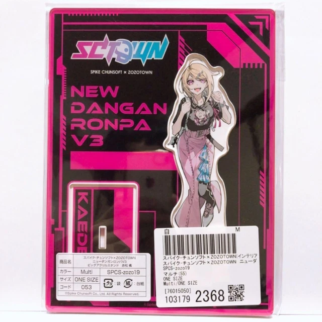 ZOZOTOWN×NEW DANGANRONPA V3 Zozotown Spike Chunsoft Apparel Features Danganronpa, Rain Code
