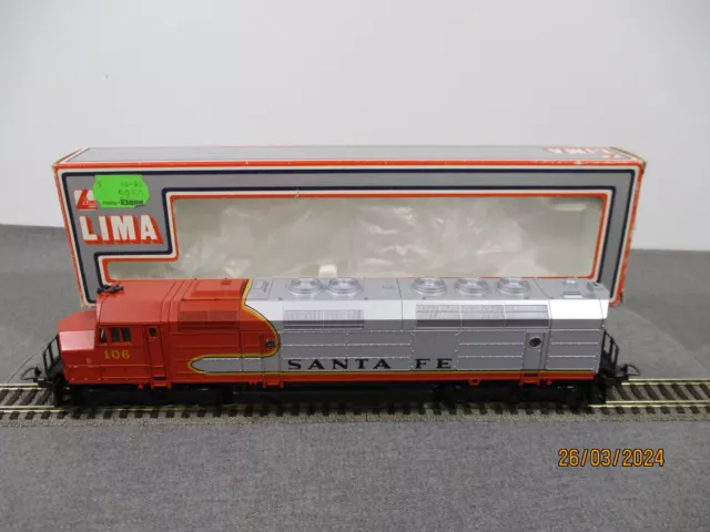 Lima Spur H0 208071LG Br.106 "Santa FE" Diesellok der Analog, DC in OVP