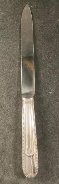 Christofle Joubert Sterling Silver Knife No Monogram 9’ Cardeilhac