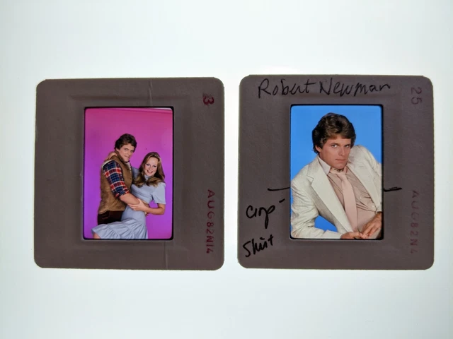 Dw5-440 Robert Newman Lot (2) 35Mm Orig Slide Via Dianna Whitley