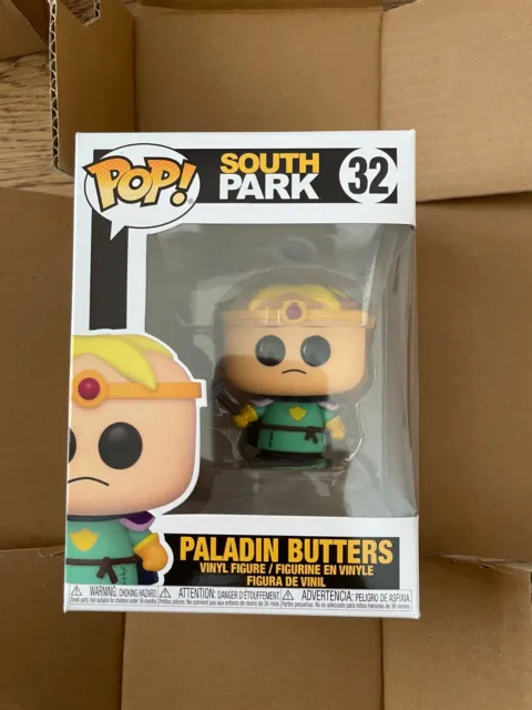 Funko Pop! Television South Park Paladin Butters #32 Vinyl Figure In Box
