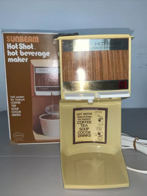 Sunbeam Hot Shot Hot Water Dispenser Model 6131 Black Fully Tested