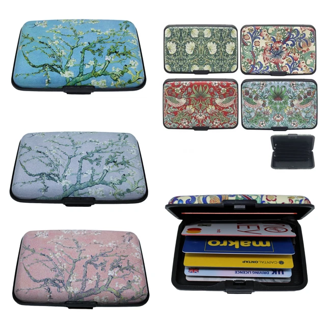 RFID Card Holder Wallet - Aluminium Case Women Credit Cards Holder Block Signal