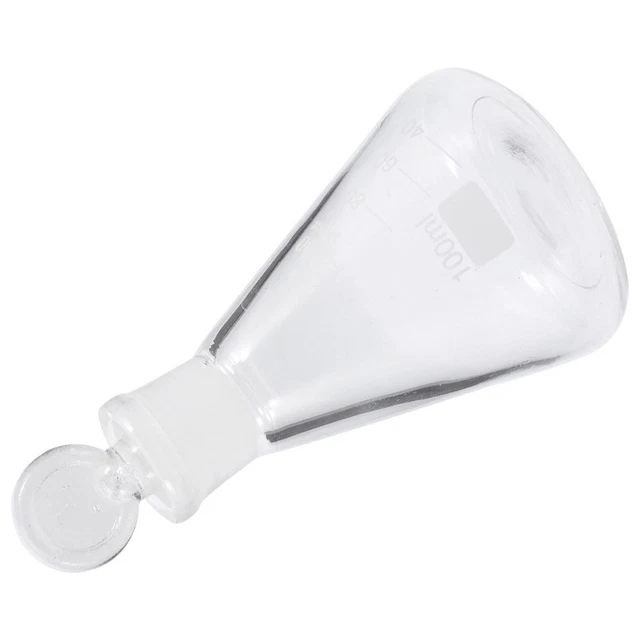 Iplusmile Flacon Erlenmeyer 1000 Ml Verre Bouchon Caoutchouc - Matériel Labo Précis Et Sécurisé Pour étudiants Et Chimie