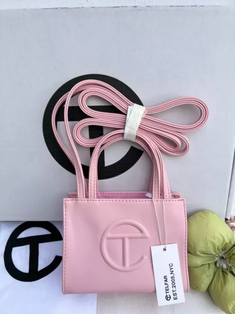 Telfar Small Shopping Bag Ballerina in Polyurethane/Polyester with