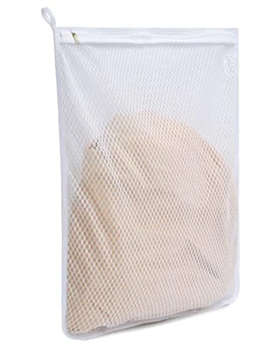 Honeycomb Laundry Bag For Delicates Mesh Wash Bag With Premium Zipper Blouse Hos