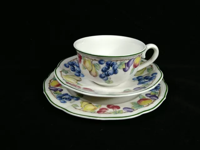 Villeroy and Boch Melina Tea Cup and Saucer Side plate Trio
