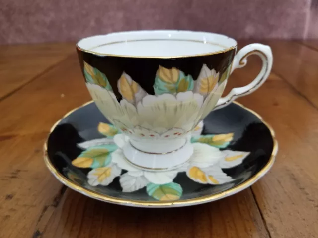 Vintage Tuscan Tea Cup & Saucer - Fine English Bone China - Beautiful!