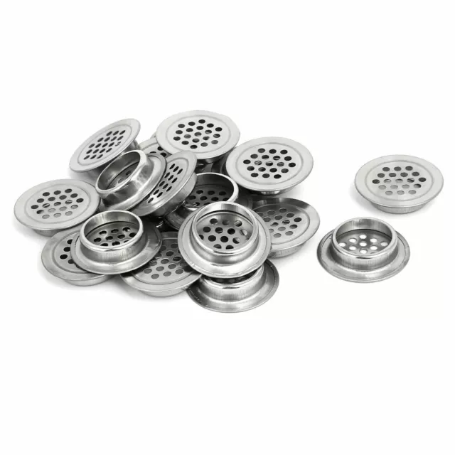 29mm dia rond acier Inox trou maille aération 20pcs grille ventilation air