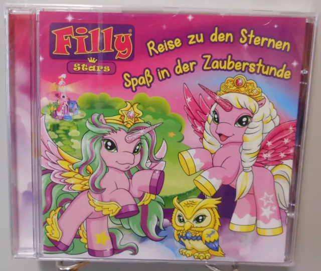 Filly Stars Hörspiel Kinder CD Reise zu Sternen Spaß Zauberstunde Einhorn #T370